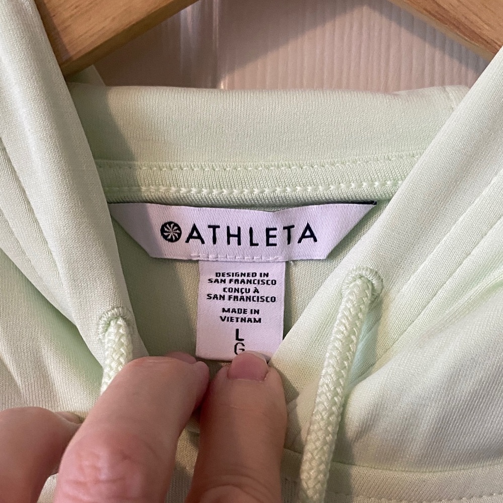Athleta Seasoft Rib Hoodie NWT, L - Picture 3 of 5
